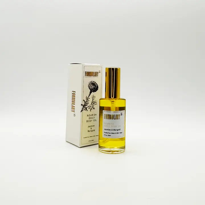 Nourish Daily Body Oil - Jasmine & Marigold 2oz