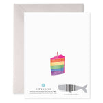 Load image into Gallery viewer, Big Cake Birthday Greeting Card
