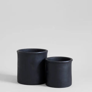 Modern Planter in Charcoal Small
