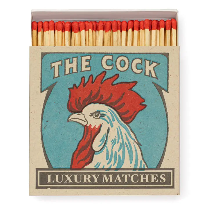 The Cock | Square - Safety Matches