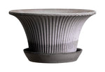 Load image into Gallery viewer, DAISY POT RAW Grey 30 cm 6.1 x 11.8 x 10.2"
