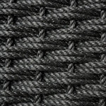 Load image into Gallery viewer, X-Large Charcoal Doormat 38 x 24 x 1.3 in Made in USA The Rope Company
