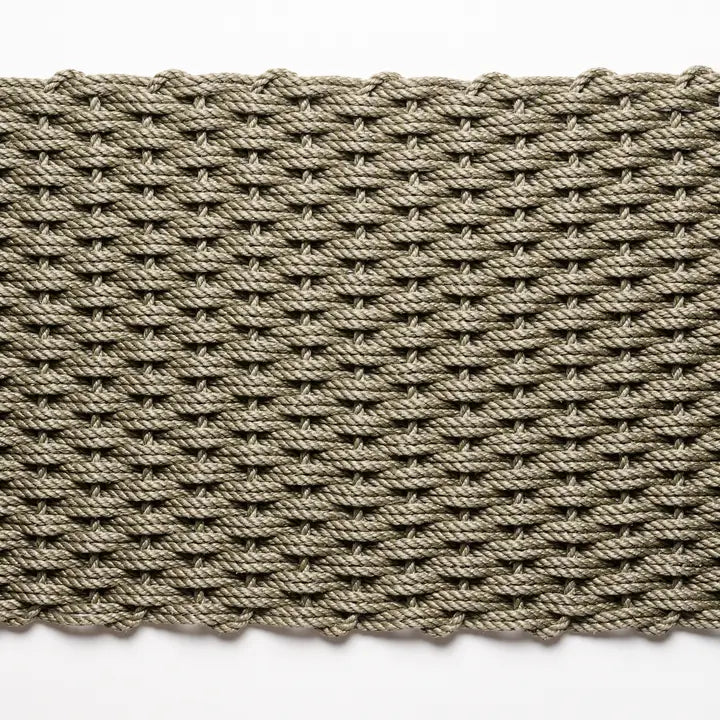 X-Large Mushroom Doormat 38 x 24 x 1.3 in Made in USA The Rope Company