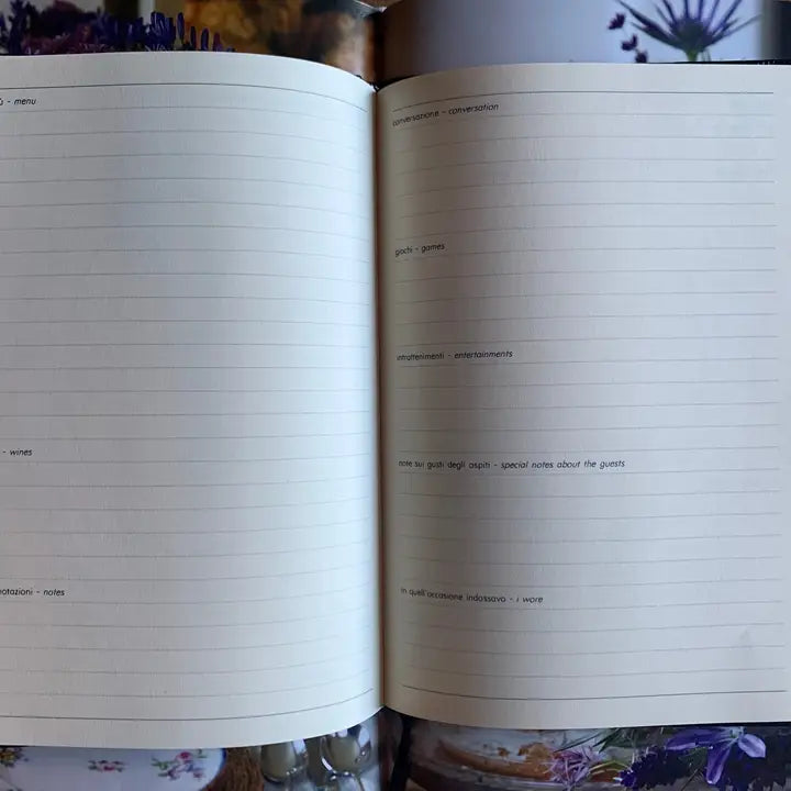 Dinner Book - Dinner Parties Made in United Kingdom - Green