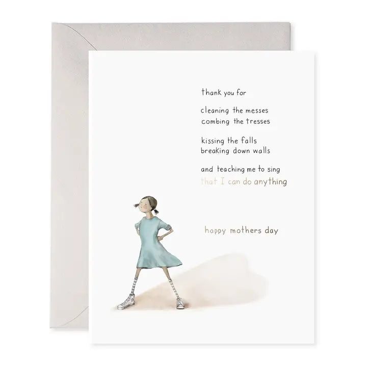 Supergirl Card | Mother's Day Greeting Card
