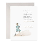 Load image into Gallery viewer, Supergirl Card | Mother&#39;s Day Greeting Card
