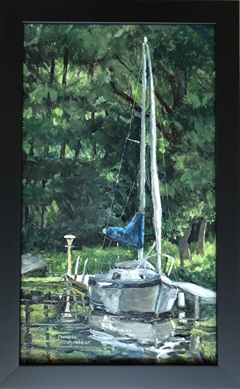 Encore, 7 x 12", Original Oil Painting by Pamela A. Grabber