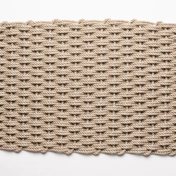 Large Sand Doormat 34 x 21 x 1.3 in in Made in USA by The Rope Co.