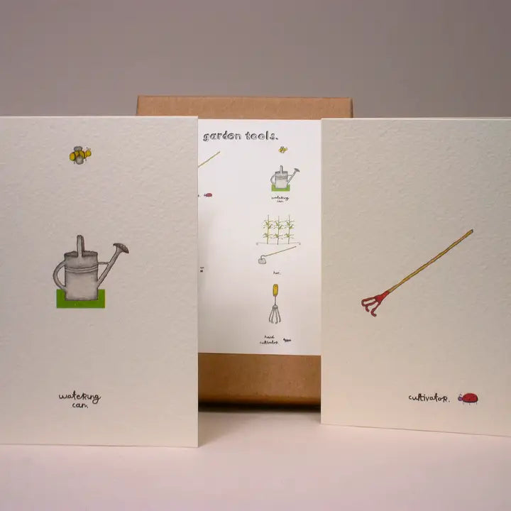 Garden Tools Notecards