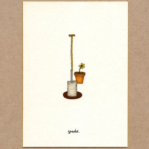 Garden Tools Notecards