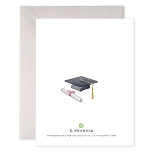 Grad Book Stack | Graduation Greeting Card