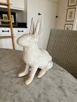 Load image into Gallery viewer, Vintage Cast Iron Rabbit 10 3/4”
