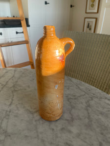 Antique 1800s Nassau Selters Mineral Water German Stoneware Bottle Salt Glaze
