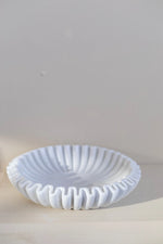 Load image into Gallery viewer, Marble Fluted Scalloped Bowls Made in India Small 6x6&quot;
