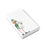 Load image into Gallery viewer, Naughty or Nice Lined Notepad Christmas List
