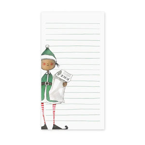Naughty or Nice Lined Notepad Christmas List