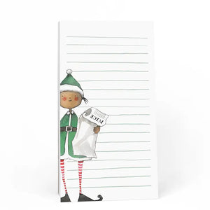 Naughty or Nice Lined Notepad Christmas List