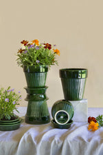 Load image into Gallery viewer, Simona Glazed Green BERGS POTTERY Made in Italy
