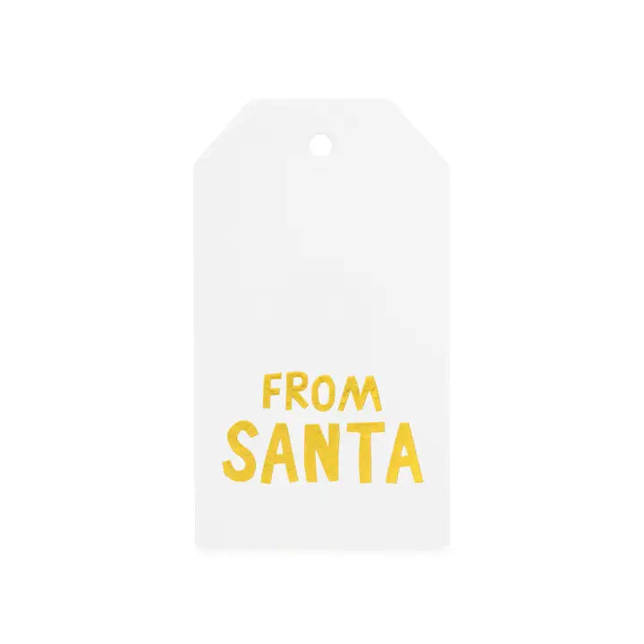 From Santa Gift Tag, Box of 10