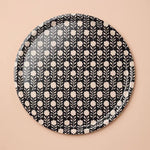 Load image into Gallery viewer, Ink Flora Round Tray Made in Sweden
