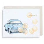 Load image into Gallery viewer, Vintage Car Wedding Greeting Card

