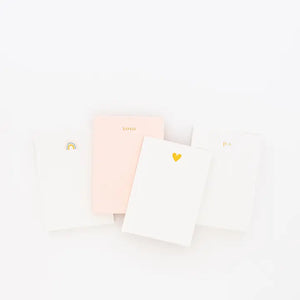 Mini Notepad, Pink Xoxo