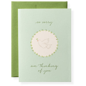 Thinking of You - Dove Greeting Card