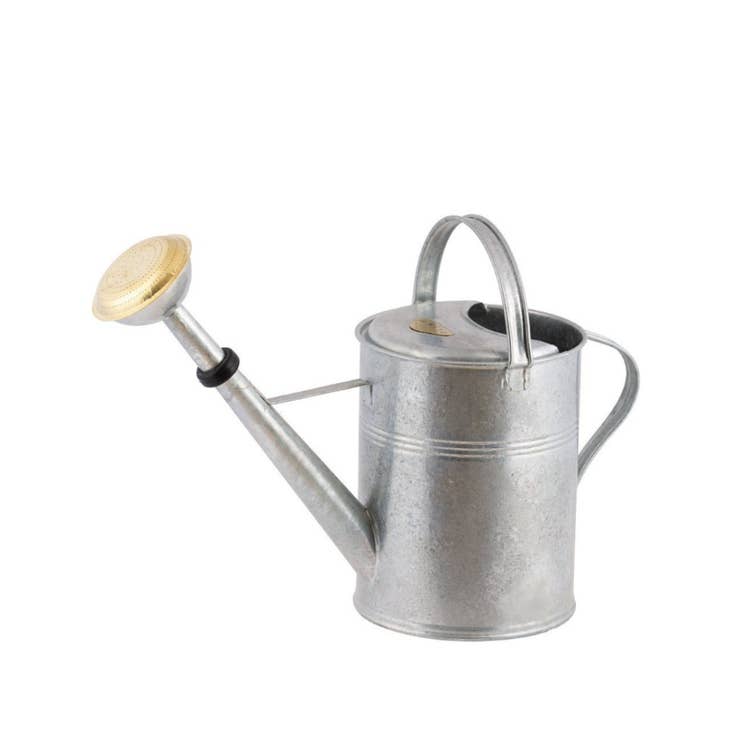 Zinc Hot-Dip Galvanized Watering Can 1.3 Gallon Made in Slovakia