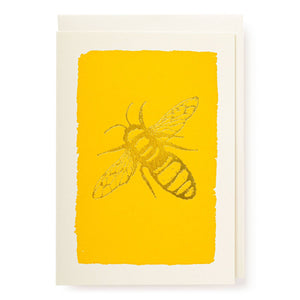 Bee Letterpress Card