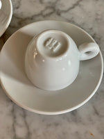 Load image into Gallery viewer, illy Espresso Cup and Saucers From Italy Set of Four
