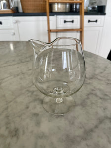 Brandy Snifter Pedestal And Footed With Pour Spout