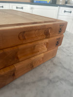Load image into Gallery viewer, Maple Cutting Boards 18” x 9 3/4” x 1 3/4”
