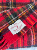 Load image into Gallery viewer, Plaid Red Picnic Blanket 48” x 48”
