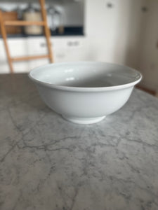 Large White Bowl 12 1/2”