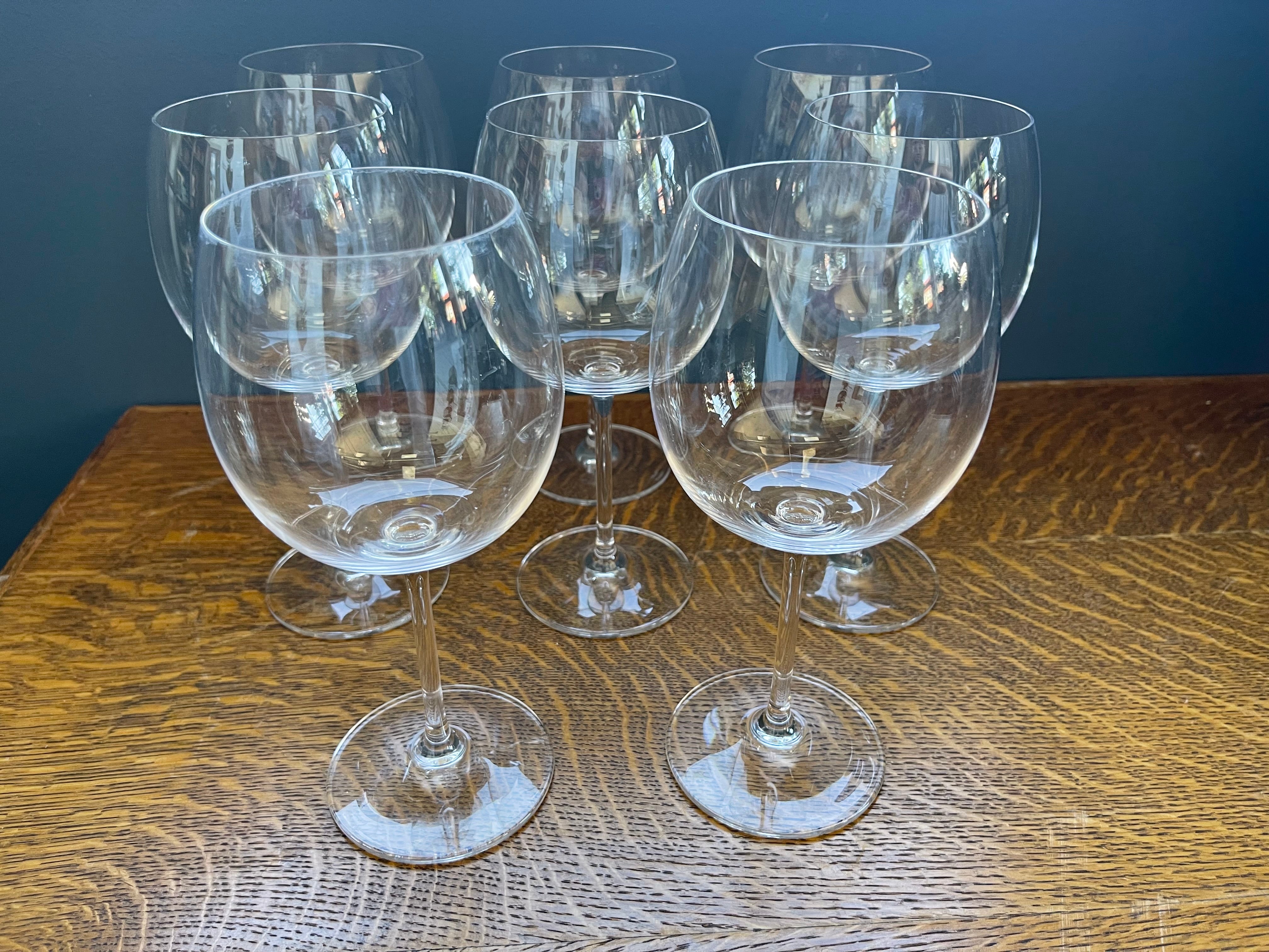 Set of 8 Waterford Marquis Wine Glasses