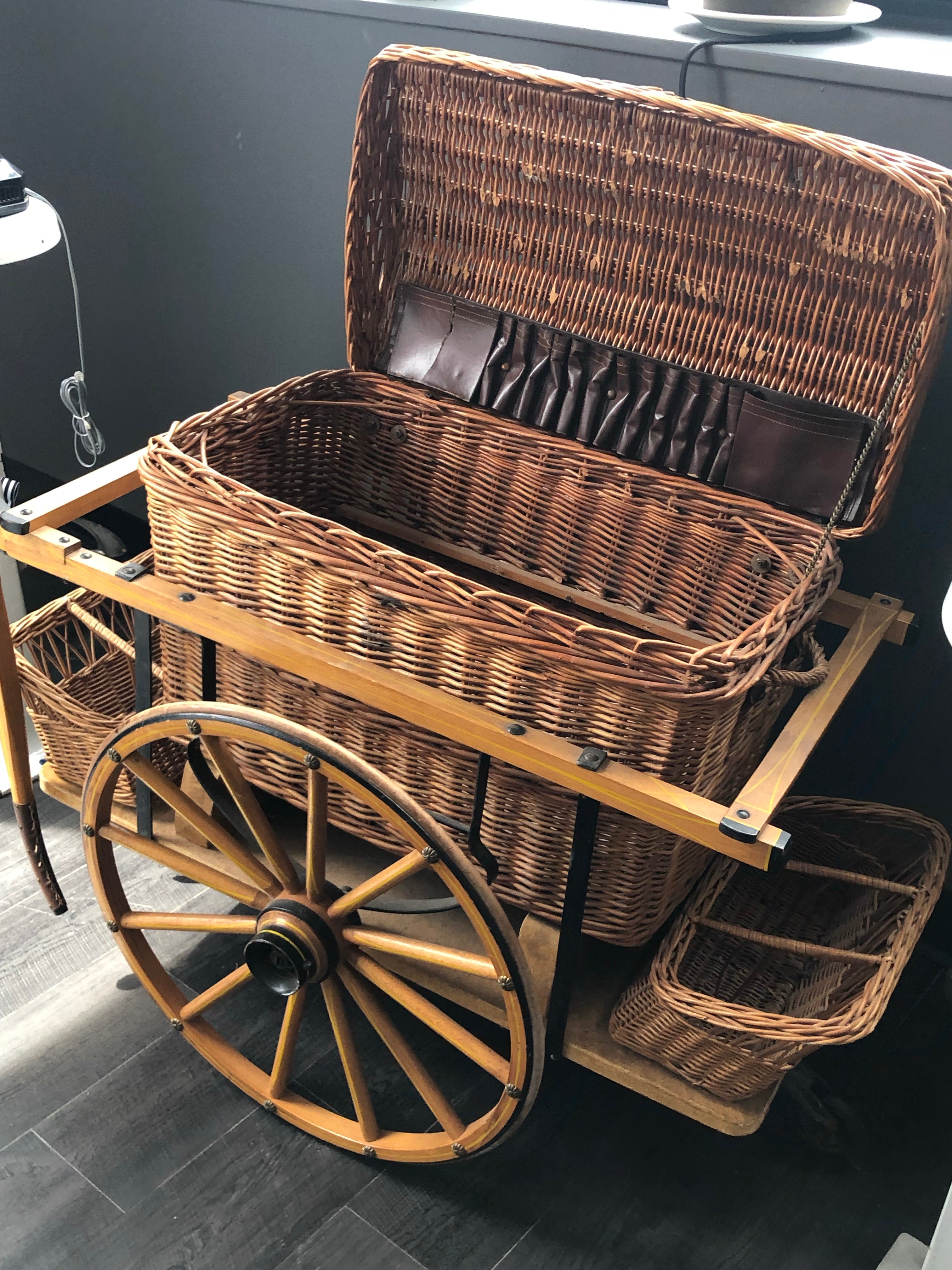 Vintage picnic cart
