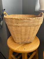 Load image into Gallery viewer, Vintage Hand Woven Basket
