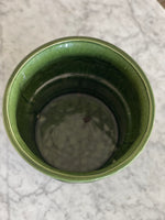 Load image into Gallery viewer, Vintage Green Planter 10&quot; W x 8 1/4&quot; T
