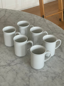Sur La Table Set of Six Coffee Mugs 10 oz. Made in Turkey