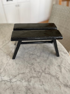 Small Black Step Stool