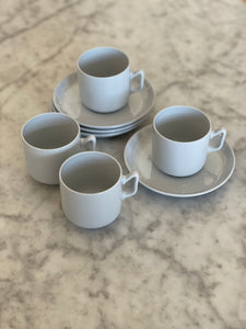 Copeland Spode Pine Stone Espresso Set of Four Gray