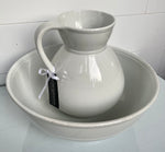 Load image into Gallery viewer, Ironstone Pitcher and Bowl
