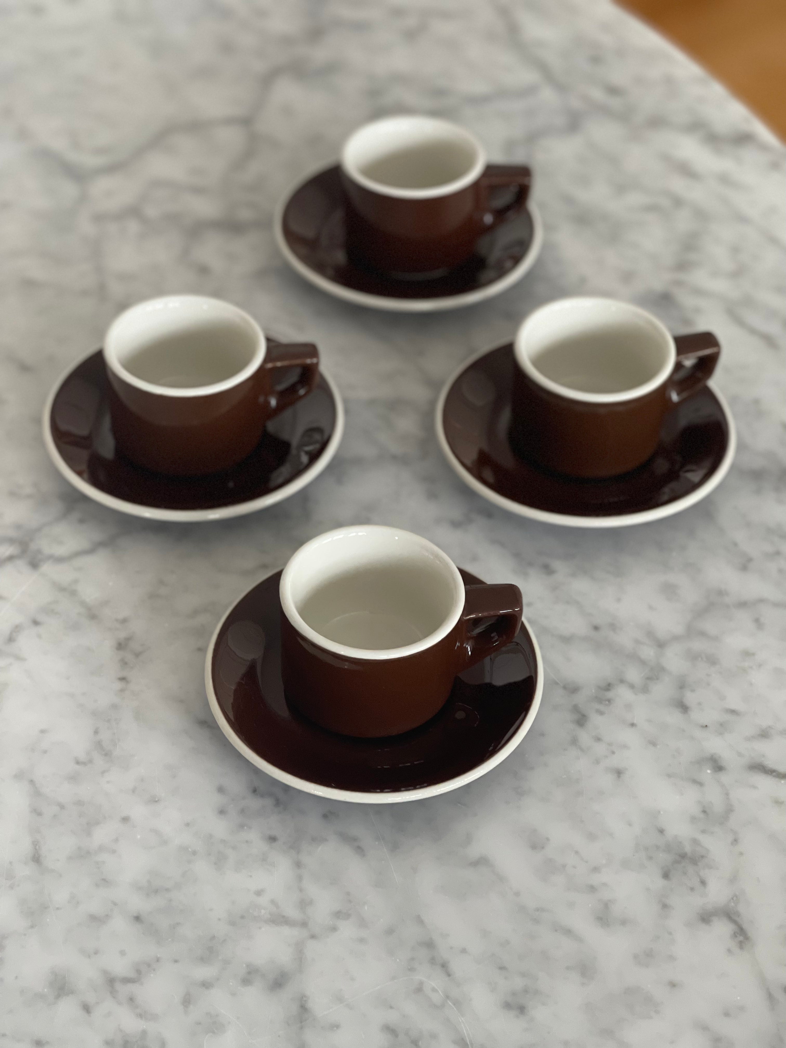 VTG ACF Made In Italy Espresso 8 Pc Set