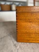 Load image into Gallery viewer, Fabulous Vintage Tea Box with Tin Liner Dragon Motif
