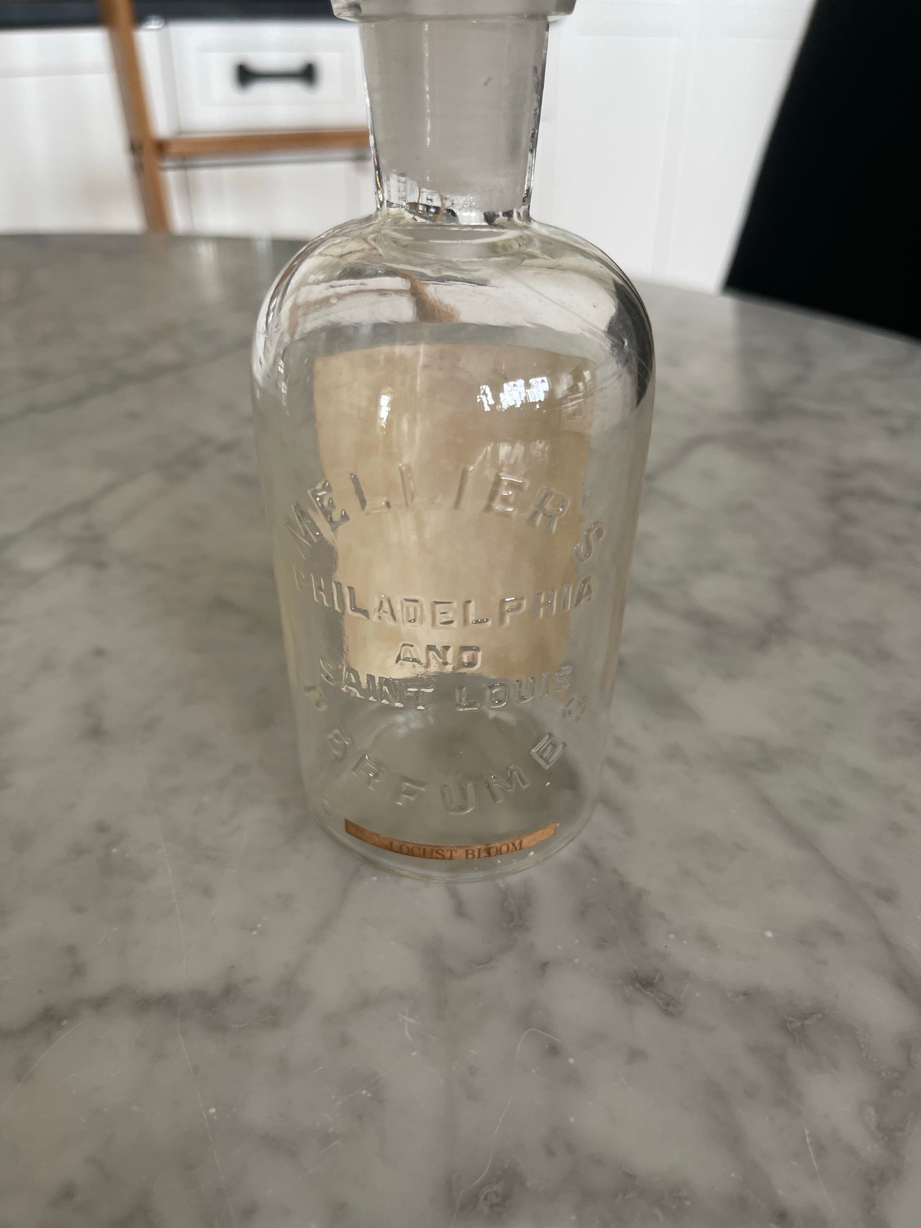 Vintage Perfume Bottle from Mellier Philadelphia & St Louis