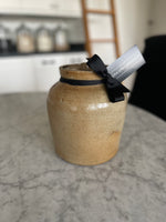 Load image into Gallery viewer, Covered Stoneware Jar
