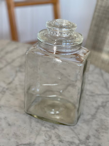 Vintage Glass Jar 12”