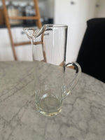 Load image into Gallery viewer, Tall Clear Glass Pitcher
