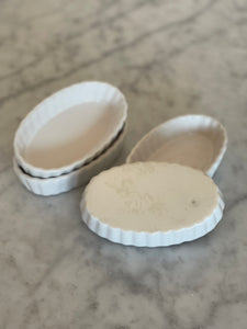 Set of Four Oval Crème Brûlée Dishes