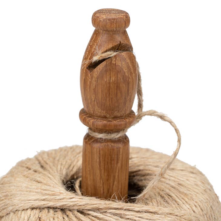 Oak Wire Cutter with Natural Jute Twine Made in France